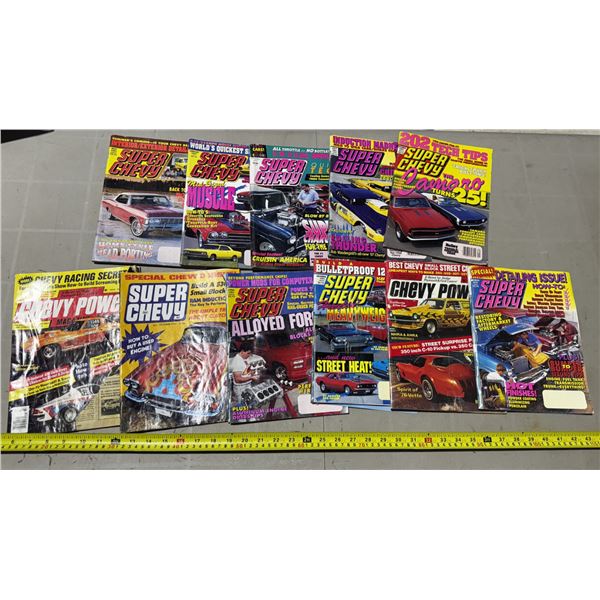 11 Vintage Magazines.