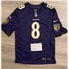 Image 1 : Nike mens game jersey - "8" Lamar Jackson - ravens