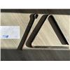 Image 1 : dinner triangle bell with striker - sides 12"