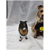 Image 2 : VINTAGE VARIOUS CERAMIC DOGS, 1 PLASTIC COLLIE (5)