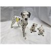 Image 1 : VINTAGE DALMATION FIGURINE & SALT/PEPPER SHAKERS.