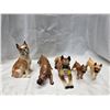 Image 1 : VINTAGE BOXER FIGURINES, LRG-MED, (6)