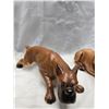 Image 3 : VINTAGE BOXER FIGURINES, LRG-MED, (6)