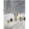 Image 2 : VINTAGE DOG FIGURINES, SMALL. (9)