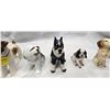 Image 3 : VINTAGE DOG FIGURINES, SMALL. (9)