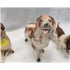 Image 3 : VINTAGE DOG FIGURINES, SM-MED (5)