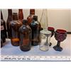 Image 3 : Lot of assorted bottles - Coca-Cola, Pilsner, brown beer bottles, etc.