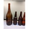 Image 5 : Lot of assorted bottles - Coca-Cola, Pilsner, brown beer bottles, etc.