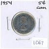 Image 1 : 1954 Canadian Five Cent
