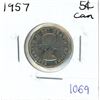 Image 1 : 1957 Canadian Five Cent