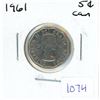 Image 1 : 1961 Canadian Five Cent