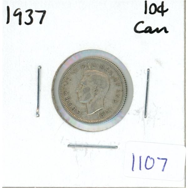 1937 Canadian Ten Cent