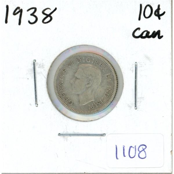 1938 Canadian Ten Cent