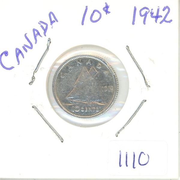 1942 Canadian Ten Cent