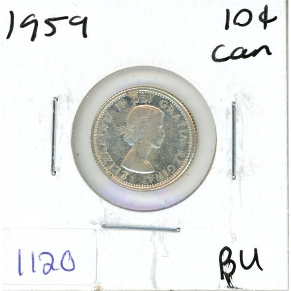 1959 Canadian Ten Cent