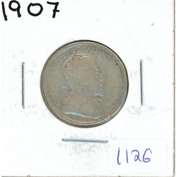 1907 Canadian Twenty-Five Cent