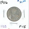 Image 1 : 1916 Canadian Twenty-Five Cent