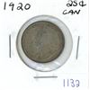 Image 1 : 1920 Canadian Twenty-Five Cent