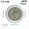 Image 1 : 1948 Canadian Twenty-Five Cent