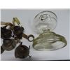 Image 4 : Oil lamp base and spare parts
