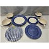 Image 1 : Eaton Home Dishes, 4 Plates, 3 Saucers, 4 Cups, 4 Side Plates.