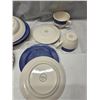 Image 3 : Eaton Home Dishes, 4 Plates, 3 Saucers, 4 Cups, 4 Side Plates.