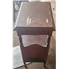 Image 3 : side table with a magazine holder 23 1/2"X 19 1/2"X 12 1/2"
