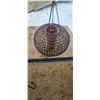 Image 3 : wicker hanging light