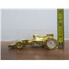 Image 3 : Xanadu Formula 1 F1 race car clock gold