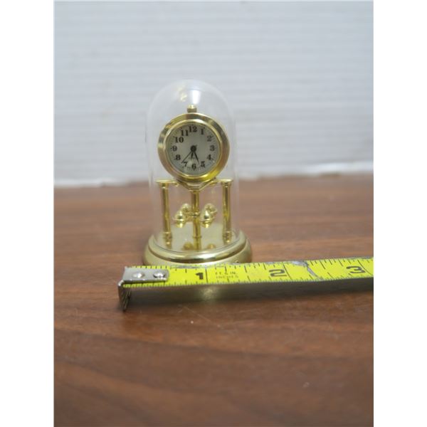 miniature vintage shannon dome clock