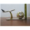 Image 3 : plane ornament royal clock aircraft statue