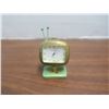 Image 4 : vintage table top mini TV clock