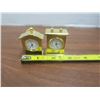 Image 2 : two miniature clocks