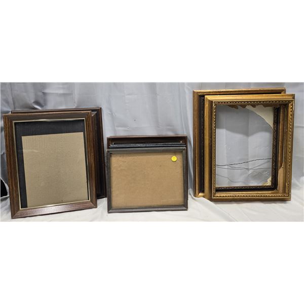 VARIOUS FRAMES. 5- 8 X 10/2 - 10 X 13/2 - 14X11