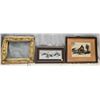 Image 1 : 10 X 13 FRAME/PAINTED PICTURE (8 X 10) DICK 81'/FARM PICTURE, JOHN DEERE;GARY DOYLE (11 X 4)