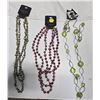 Image 1 : 3 NECKLACES/COSTUME JEWELRY