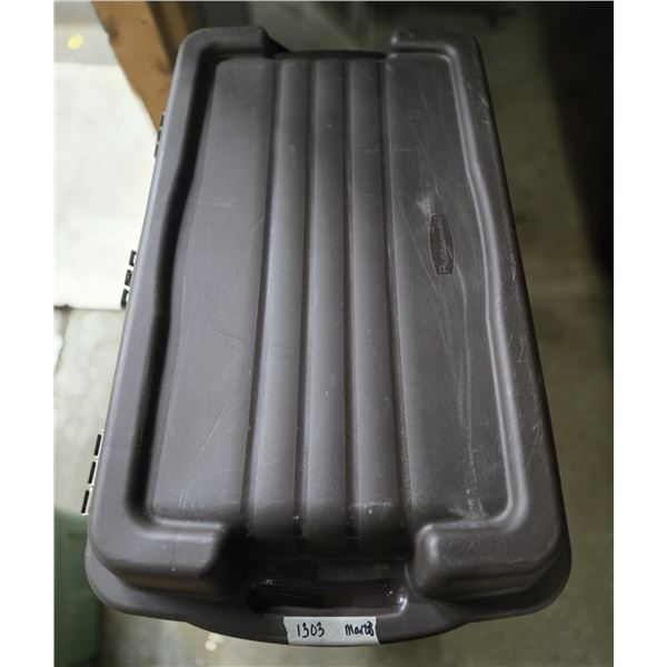 RUBBERMAID BIN WITH LID 114 L