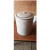 Image 4 : 10 gallon crock jug w/ lid 16 1/4"x15"