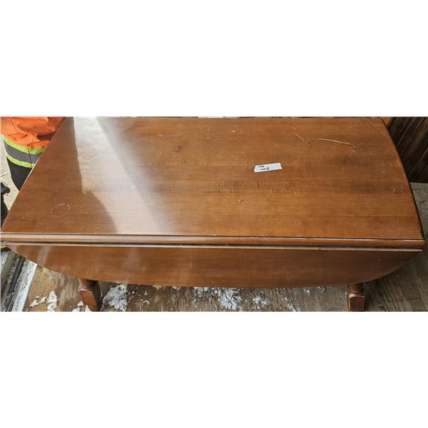 small coffee table 18"x40"x17" 37" unfolded