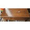 Image 1 : small coffee table 18"x40"x17" 37" unfolded