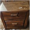 Image 1 : small side table with drawers 23"x2ftx16"