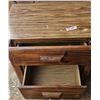Image 3 : small side table with drawers 23"x2ftx16"