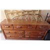 Image 1 : big dresser 7 drawers 30"x66"x18 1/4" w/ mirror 43 3/4"x54 1/4"