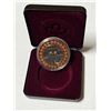 Image 2 : 1908-1998 Royal Canadian Mint - 90th Anniversary Token in Bronze and Silver in Black Case