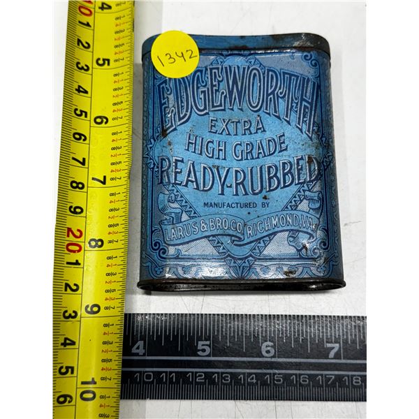 Pocket Size Tobacco Tin - Edgeworth
