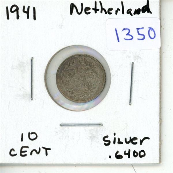 1941 10 Cents - Netherland
