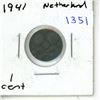 Image 1 : 1941 1 Cent - Netherland