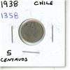Image 1 : 1938 5 Centavos - Chile