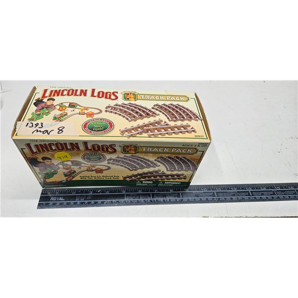 lincoln logs track pack - sealed