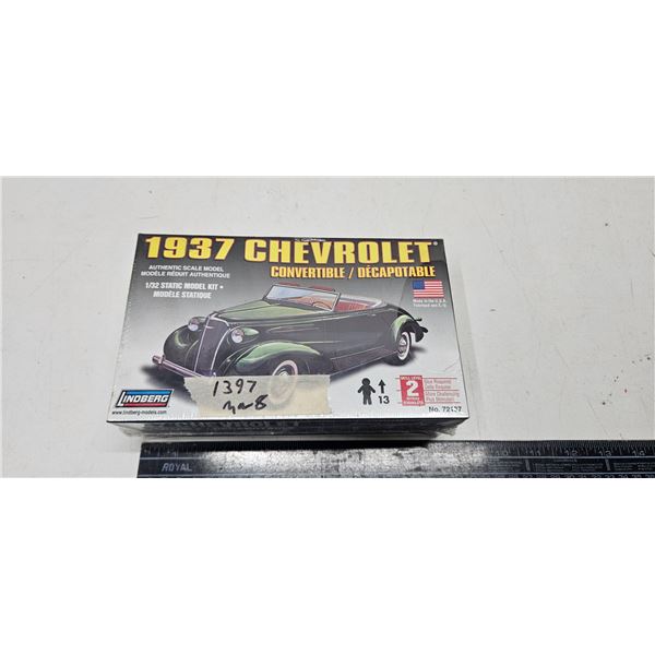 1/32 scale 1937 Chevy convertible model kit